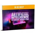 Artificial Intelligence In Digital Marketing - 25 Pages Ebook Mindmap Resources Cheat Sheet SET