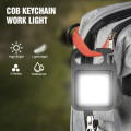 Mini COB Flashlights Bright Rechargeable Keychain Small Pocket Light