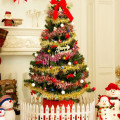 180cm Green Christmas Tree Christmas Decoration Pine Needles Indoor Iron Legs Pine Tree