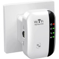 WiFi Range Extender Repeater Signal Booster with Integrated Antenna LAN Internet Booster