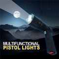 534 multifunctional handheld strong light flashlight rechargeable pistol light with tripod