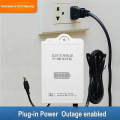 12V-2.5AUPS Battery Backup Uninterruptible Power Supply Wifi Router Wall Mount Backup Power Adapter