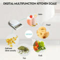 Food electronic scale digital kitchen scale for baking, cooking and meal preparation
