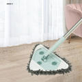 Rotatable triangle cleaning mop bathroom interior wall ceiling floor cleaning mop