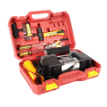 12V car emergency tool box portable car air pump tire repair emergency tool set