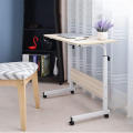 Bedside table computer desk adjustable mobile vertical bedside table can be used in the living room