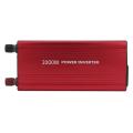 2000W car power inverter voltage converter red with USB port