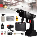 24V fully automatic powerful wireless car wash gun portable foam water gun with tool box