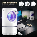 Electric Indoor Mosquito Killer USB Rechargeable Insect Trap LED Night Light Home Bedroom Office