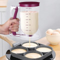 Flour batter dispenser pancake cream cake baking funnel muffin cup measuring tool