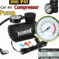 12V air compressor electric car tire inflator