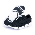 Size 8 Unisex Ballop Walker Sneakers in Black
