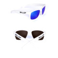 *In Stock* Ballop Blue Mirror, White Framed PC Lens Sunglasses Imported- made in Korea