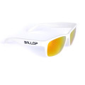*In Stock* Unisex Ballop Orange Mirror, White Framed PC Lens Sunglasses Imported- made in Korea