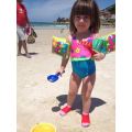Kids Camo  Aqua /Airline Socks/ Swim Sox / Beach Socks (Size  S) 9-10uk