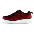 Mix Red and Black Ballop knit Sneakers for Men and Woman Size 6~7