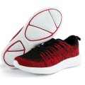 Mix Red and Black Ballop knit Sneakers for Men and Woman Size 6~7