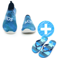 Size 8 Actos Active |  | Flexible | water shoes , beach shoe with flip flops