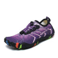 Gradient Purple Aqua / beach barefoot shoes SA size SA6