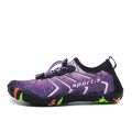 Gradient Purple Aqua / beach barefoot shoes Various Sizes