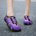 Gradient Purple Aqua / beach barefoot shoes Various Size 7
