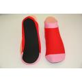 Kids Pink and red Aqua /Airline Socks/ Swim Sox /Beach Socks (Size  M) 11-12uk