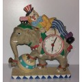 Vintage: Carnival Children`s Desk Clock ** Very Beautiful **