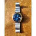 Rare Seiko 4006-6060 Bellmatic Sunburst Blue dial