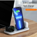 3 in 1 Charging Station for Multiple Devices. Apple Watch, Airpods And Iphone