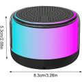 Portable Bluetooth Speaker, Wireless Speaker with More than Ten LED Colours