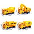 Set Of 4 Construction Vehicles, Engineering Toys For Kids