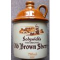 Sedgwicks Old Brown sherry stoneware or crock jug
