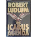 The Icarus Agenda - Robert Ludlum 1988 UK First edition Hardcover in dust jacket