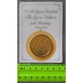 1990 Queen Elizabeth 90th birthday - 5 Pounds coin