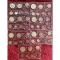 Complete Silver R1 Collection (13 Sets) of RSA 2nd Decimal Mint Packs [1967 to 1976] - Bid per Set