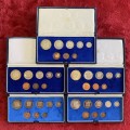 Complete (25 Sets) Collection of RSA 2nd Decimal Proof Sets [1965 to 1989]