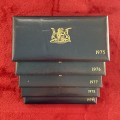 Nice Collection (5 Sets) of RSA 2nd Decimal Proof Sets [1975 to 1979]