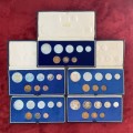 Nice Collection (5 Sets) of RSA 2nd Decimal Proof Sets [1975 to 1979]