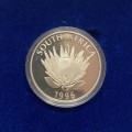 Stunning RSA 1996 Constitution Silver Protea R1