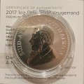 Stunning Premium Uncirculated RSA 2017 1oz Silver Krugerrands (bid per coin, 15 available)