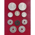 Nice Little Collection (10 coins) of German East Africa Coins