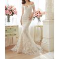 Wedding Dress - Off the Shoulder, Half Sleeves Wedding Dress - Size 32 in stock others to be made