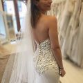 Wedding dress - Vintage Lace Mermaid Wedding Dress
