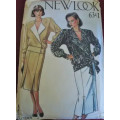 NEW LOOK PATTERNS 6341 TOP & SKIRT SIZES 8 - 18 COMPLETE