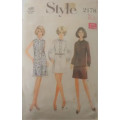 STYLE 2178 DRESS WITH FRONT BAND & BUTTON OPENING SIZE 14 BUST 36 SEE LISTING - ZIPLOC BAG