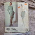 PATTERN VOGUE 2828 (DKNY)(UNUSED) - JACKET and SKIRT (SIZE 12-14-16)