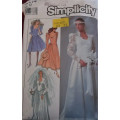 SIMPLICITY 8414 BRIDAL DRESS WITH SIZE 12 SEE LISTING