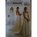 BUTTERICK B5325 PATTERN BRIDAL DRESS SIZE AA6-8-10-12 PG 1/2 SEWING INSTRUCTIONS NOT SUPPLIED