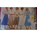 BUTTERICK 4859 SET OF SKIRTS SIZE 12-14-16 COMPLETE