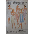 SIMPLICITY 9374FULL & HALF SLIP SIZE A 6-24 CUT TO 24 COMPLETE